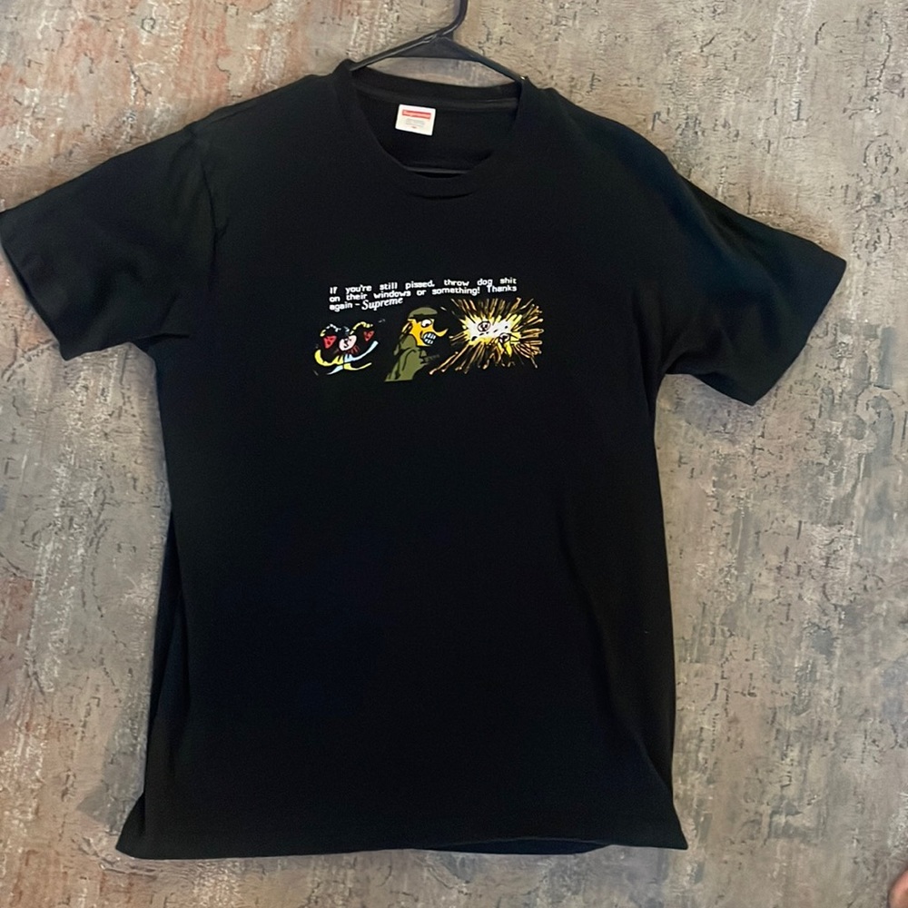 Supreme dog sh*t tee